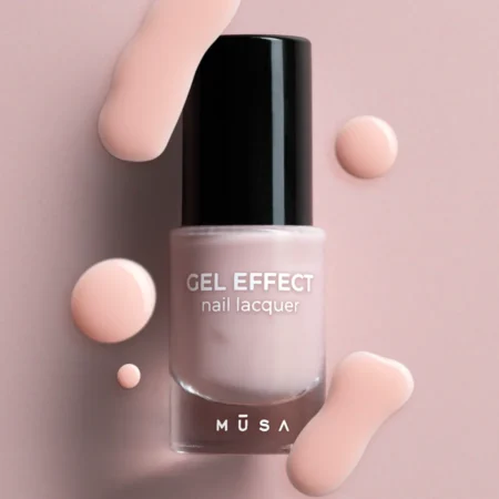 Frasco de esmalte rosa lechoso efecto gel sin lámpara 8 ml – Musa Nails