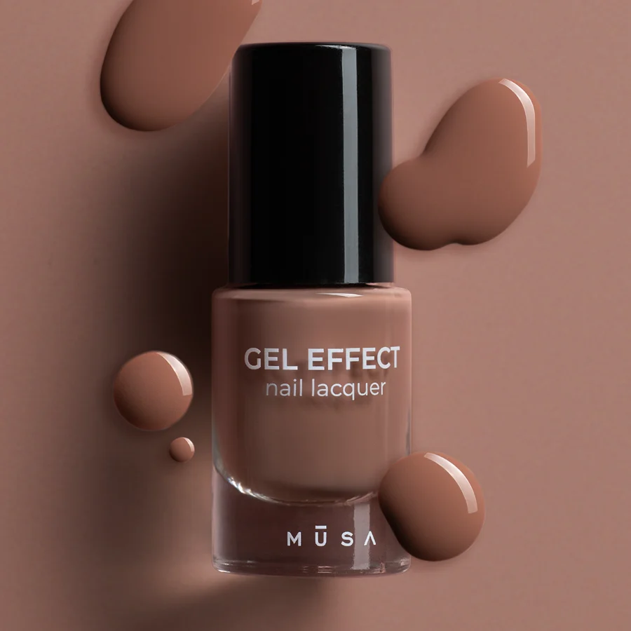 Frasco de esmalte rosa topo efecto gel sin lámpara 8 ml – Musa Nails