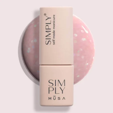 Gel semipermanente Rosa Iridiscente SP005 Simply Musa – esmalte uñas 8 ml