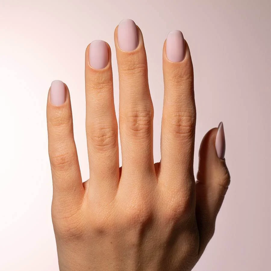 Esmalte semipermanente rosa sin HEMA Simply Musa SP007 de 8 ml