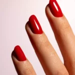 Gel semipermanente rojo teja sin HEMA Simply Musa SP021 de 8 ml