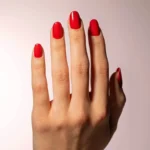 Gel semipermanente rojo teja sin HEMA Simply Musa SP021 de 8 ml