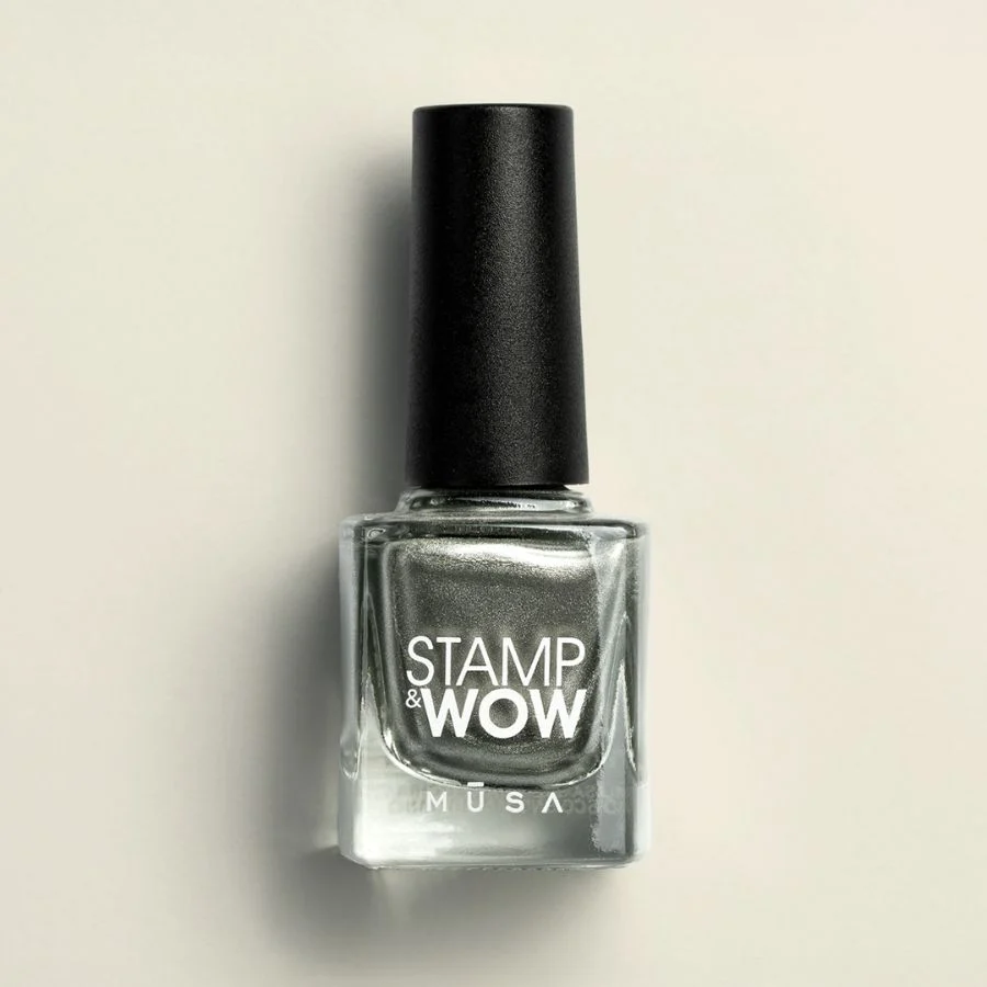 Esmalte especial Stamping STAMP&WOW 17 - Plata cromo, Musa Nails