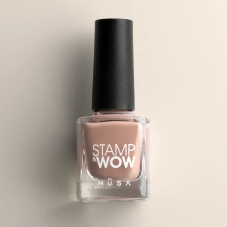 Esmalte stamping nude STAMP&WOW 37 de MUSA en frasco de 10 ml – Musa Nails