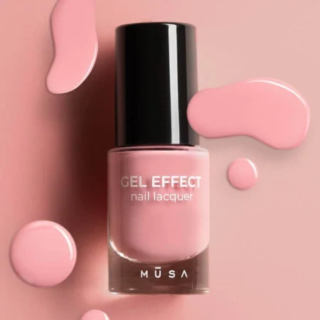 Esmalte Gel Effect 11 de MUSA en frasco de 8 ml, esmalte rosa nude - Musa Nails