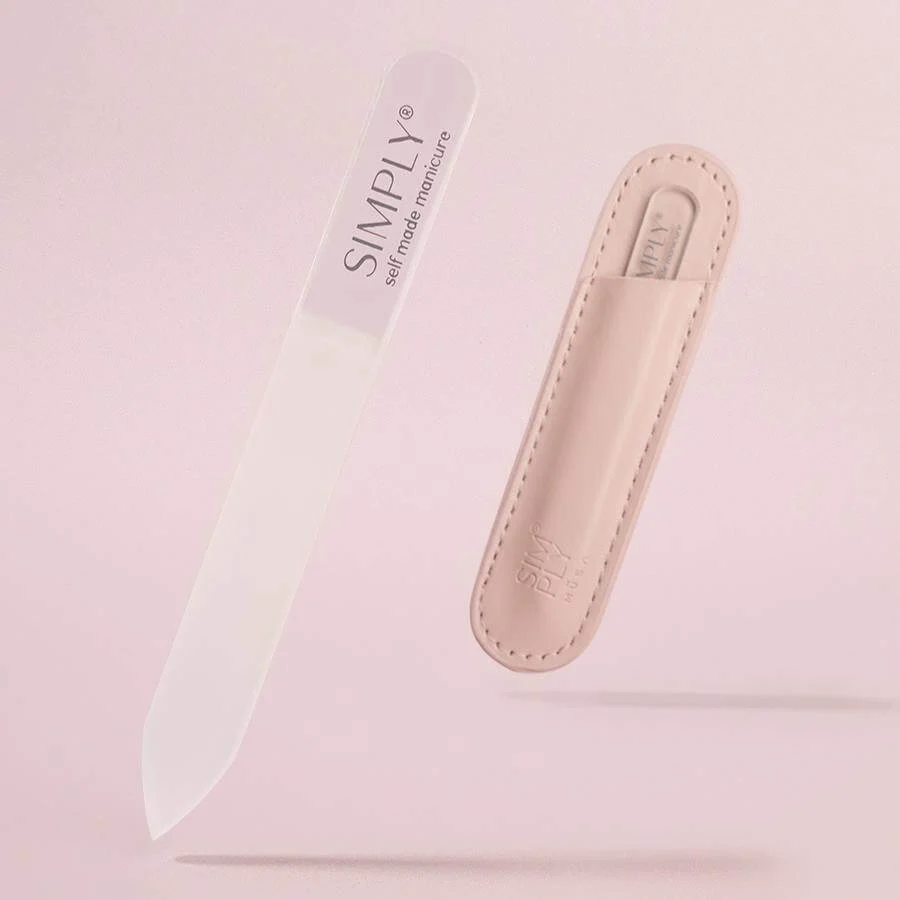 Lima Cristal Uña Natural Simply Musa – Lima de cristal para sellar y proteger uñas