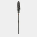 Fresa de Carbono Cono 34 Roja para la eliminación precisa de gel y gel acrílico, compatible con la mayoría de cortadores.