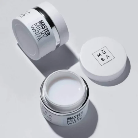 Bote de builder gel milky white Master 50 ml blanco lechoso - Musa Nails