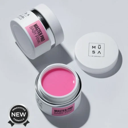 Builder Gel Master Pro X Natural Pink en tono rosa natural, builder gel master pro x natural pink 15 ml - Musa Nails