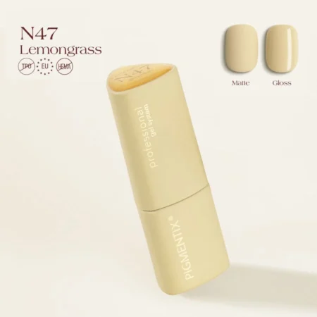 esmalte semipermanente amarillo vainilla pigmentix 047 8 ml