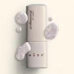 Gel Semipermanente Glitter Blanco Perla para manicuras y nail art profesional