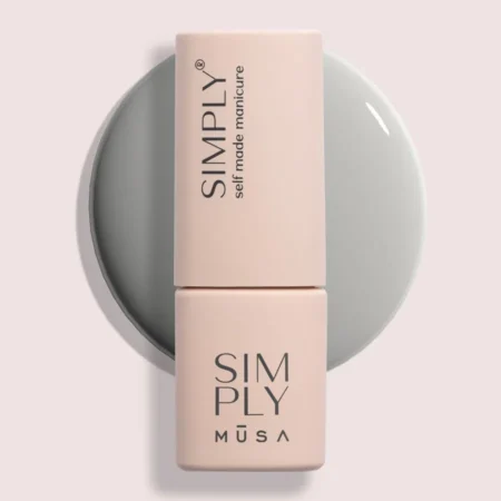 Gel Semipermanente Soak Off Gris Claro – Simply MUSA, Musa Nails
