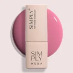 esmalte semipermanente rosa intenso de larga duración