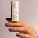 Gel semipermanente soak off rosa orquídea Simply MUSA SP035 aplicado en uñas, Musa Nails