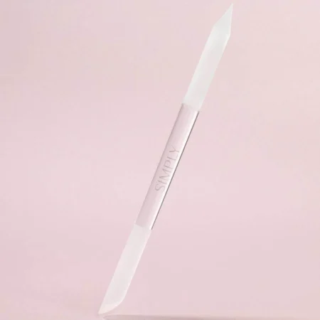Lima Cristal Cutículas Musa – Herramienta de cristal para empujar y pulir cutículas