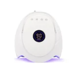 Lámpara uñas profesional LED/UV 64W PRO CURE de Ettaala, vista frontal con pantalla LCD – Musa Nails