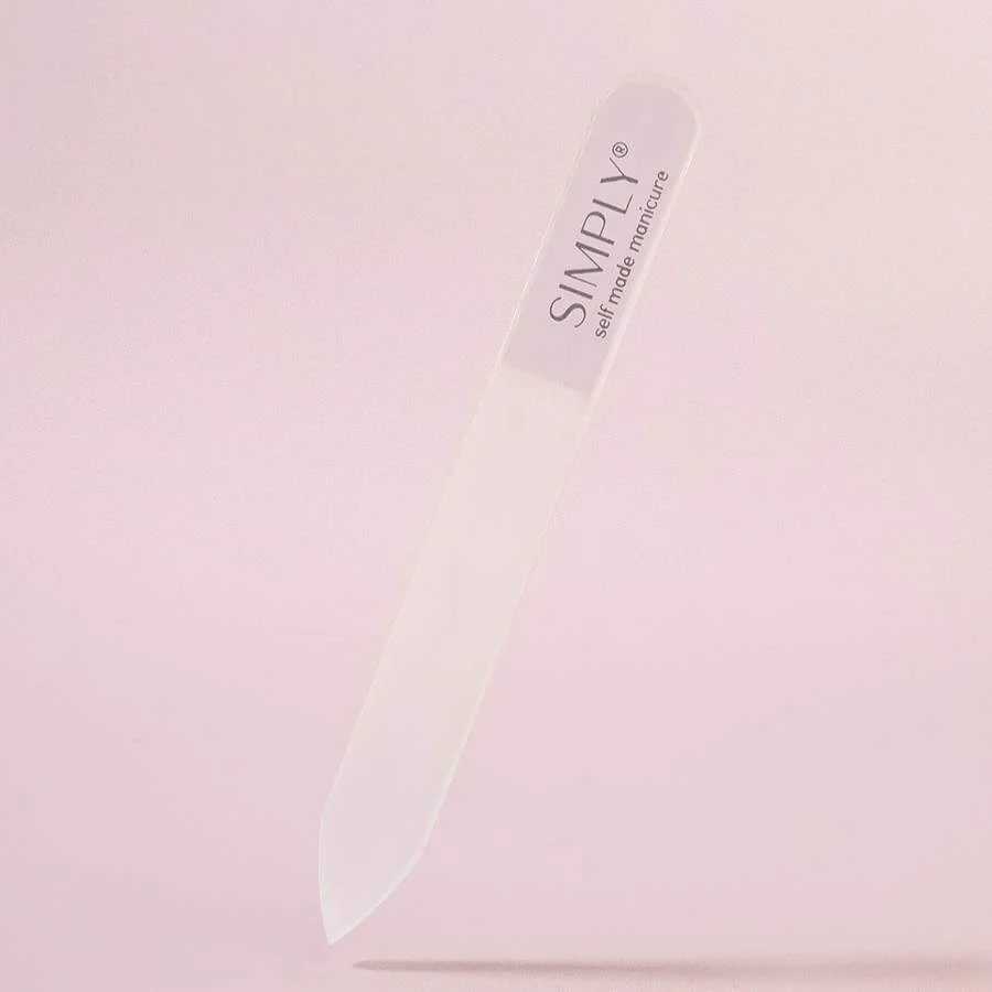 Lima Cristal Uña Natural Simply Musa – Lima de cristal para sellar y proteger uñas