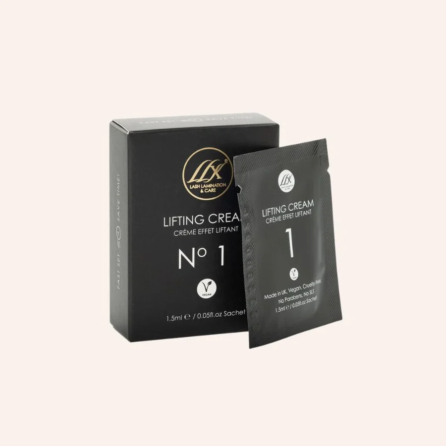 Sobre monodosis de Lifting Cream LLX de Lash eXtend, loción 1 lifting pestañas - Musa Nails