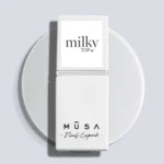 Frasco de Milky Top, top coat blanco lechoso translúcido - Musa Nails