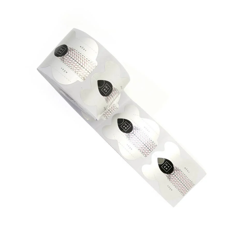 Moldes para escultura de uñas: papel, metal y formas