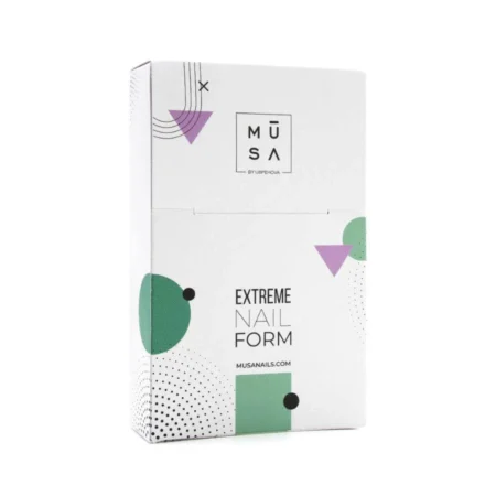 Moldes Extreme Nail Form MUSA - Pack de 100 piezas para reconstrucción de uñas