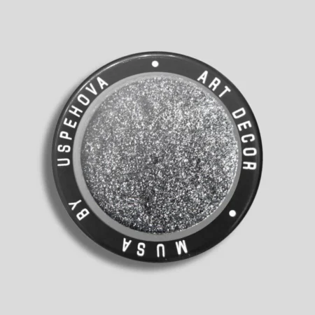 Pigmento plata efecto espejo para nail art