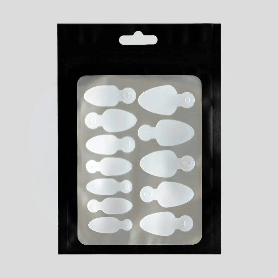 Plantillas de Silicona Francesa Oval Larga para Dual Form, flexibles y reutilizables