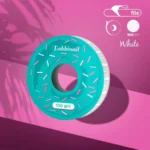 Recambio Lima Adhesiva Desechable Staleks Donut en rollo de 8 metros, disponible en rugosidades de 100, 180 y 240 grit, compatible con bases Staleks.
