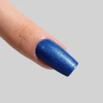 Esmalte Semipermanente 181 Celebration azul perlado con brillo profesional MUSA Nails