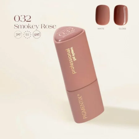 Frasco de esmalte semipermanente rosa ahumado Pigmentix® Smokey Rose 032 de 8 ml - Musa Nails