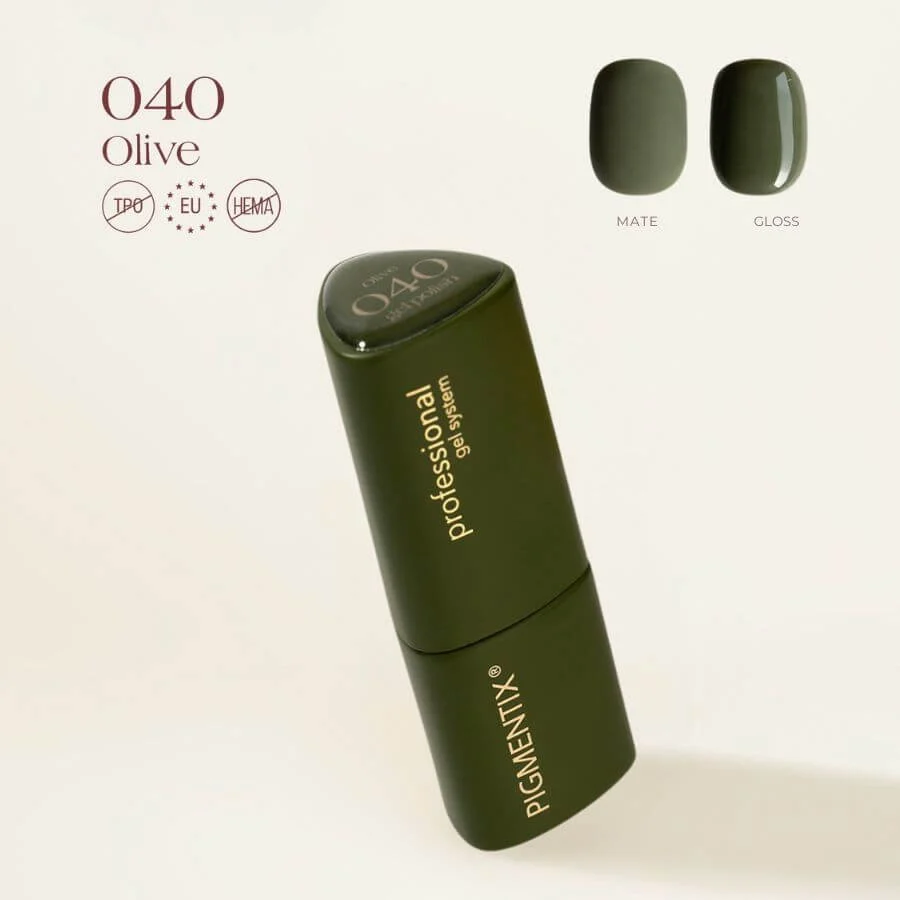 Pigmentix® Esmalte Semipermanente Denim 040-verde oliva- ultra Pigmentado