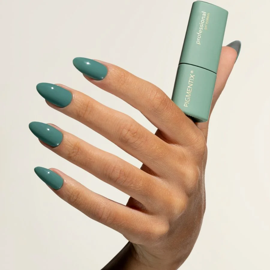 Pigmentix® Esmalte Semipermanente Sage Green 036 – Verde Salvia Ultra Pigmentado