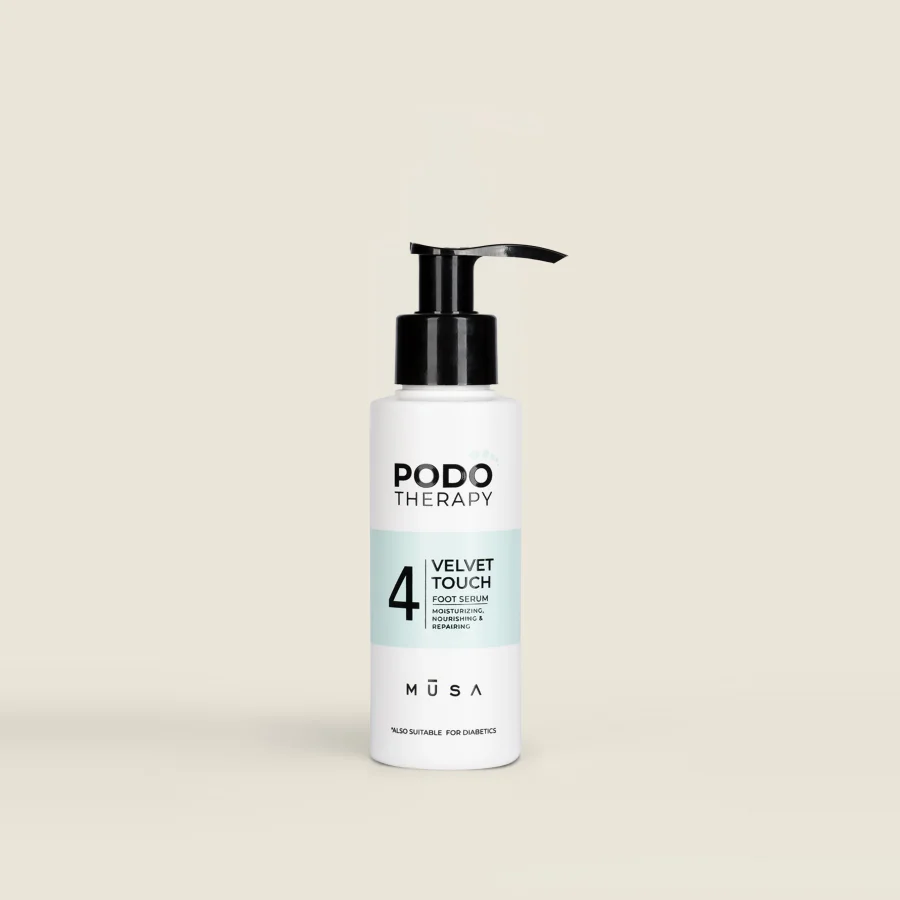 Sérum reparador de pies Velvet Touch de 100 ml con dosificador – Musa Nails