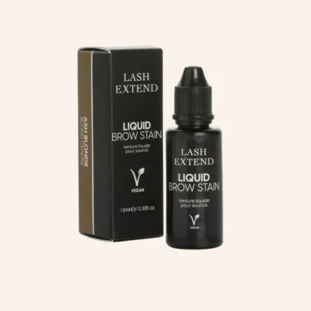 Tinte híbrido Liquid Brow Stain Ash Blonde, tinte cejas rubio ceniza para cejas y pestañas - Musa Nails