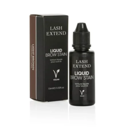Tinte híbrido castaño claro Liquid Brow Stain Light Brown de Lash eXtend - Musa Nails