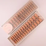 Tips Soft Gel Oval Dark Nude - 240 unidades