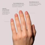 Tips Soft Gel Press On Natural Cuadrada Redondeada Corta 01 Coral Pink - 240pz