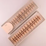 Tips Soft Gel Press On Natural Cuadrado Redondeado Corto 03 Pink Sand - 240pz