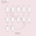 Tips Soft Gel Press On Natural Cuadrado Redondeado Corto 03 Pink Sand - 240pz