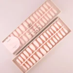 Tips Soft Gel Natural Coffin Media Blush – detalle 1, Musa Nails