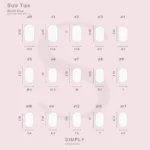 Tips Soft Gel Press On Oval Corta Pink Sand