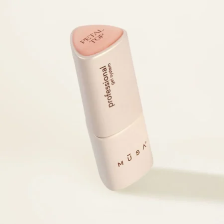 Frasco de top coat rosa claro Petal 8 ml con color - Musa Nails