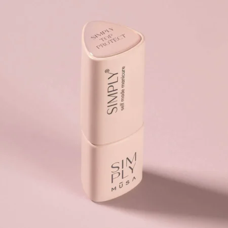 Top coat protector antirrayas sin dispersión en frasco rosa de 8 ml - Musa Nails