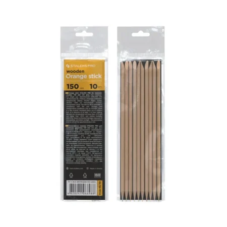 Palitos de naranjo 15 mm pack de 10 unidades Musa Nails para manicura profesional
