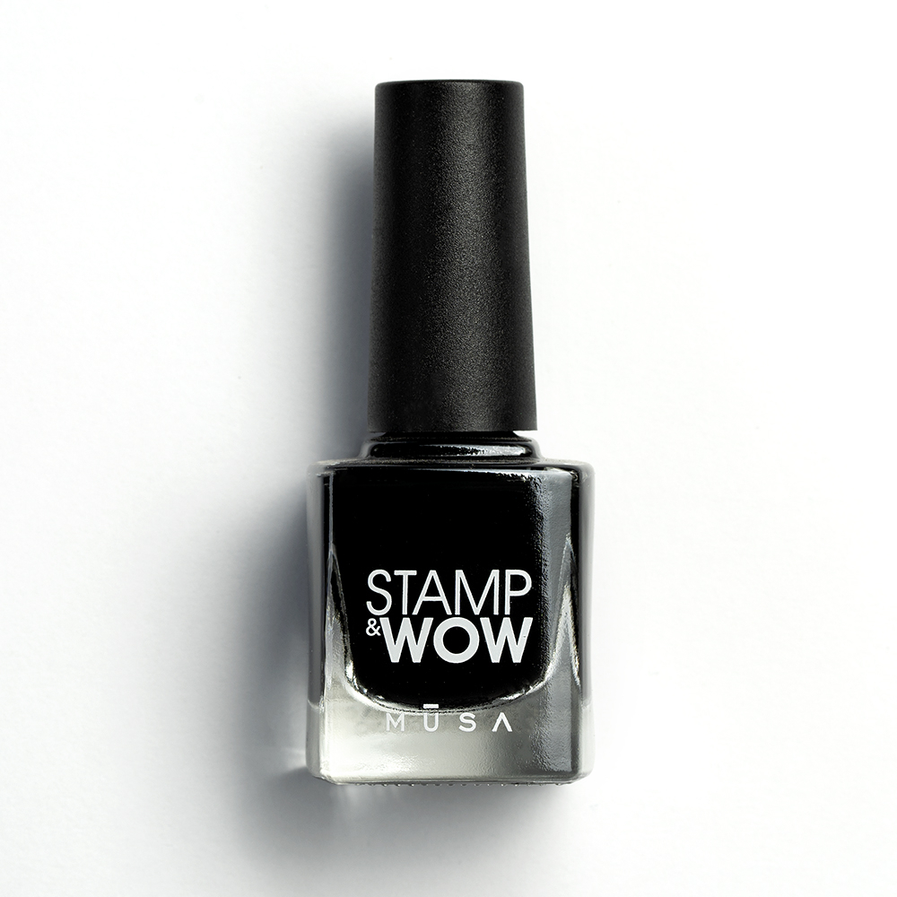 Esmalte Stamp&Wow de alta pigmentación para técnica de stamping, disponible en 32 colores